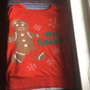 Gingerbread Man Christmas Sweater